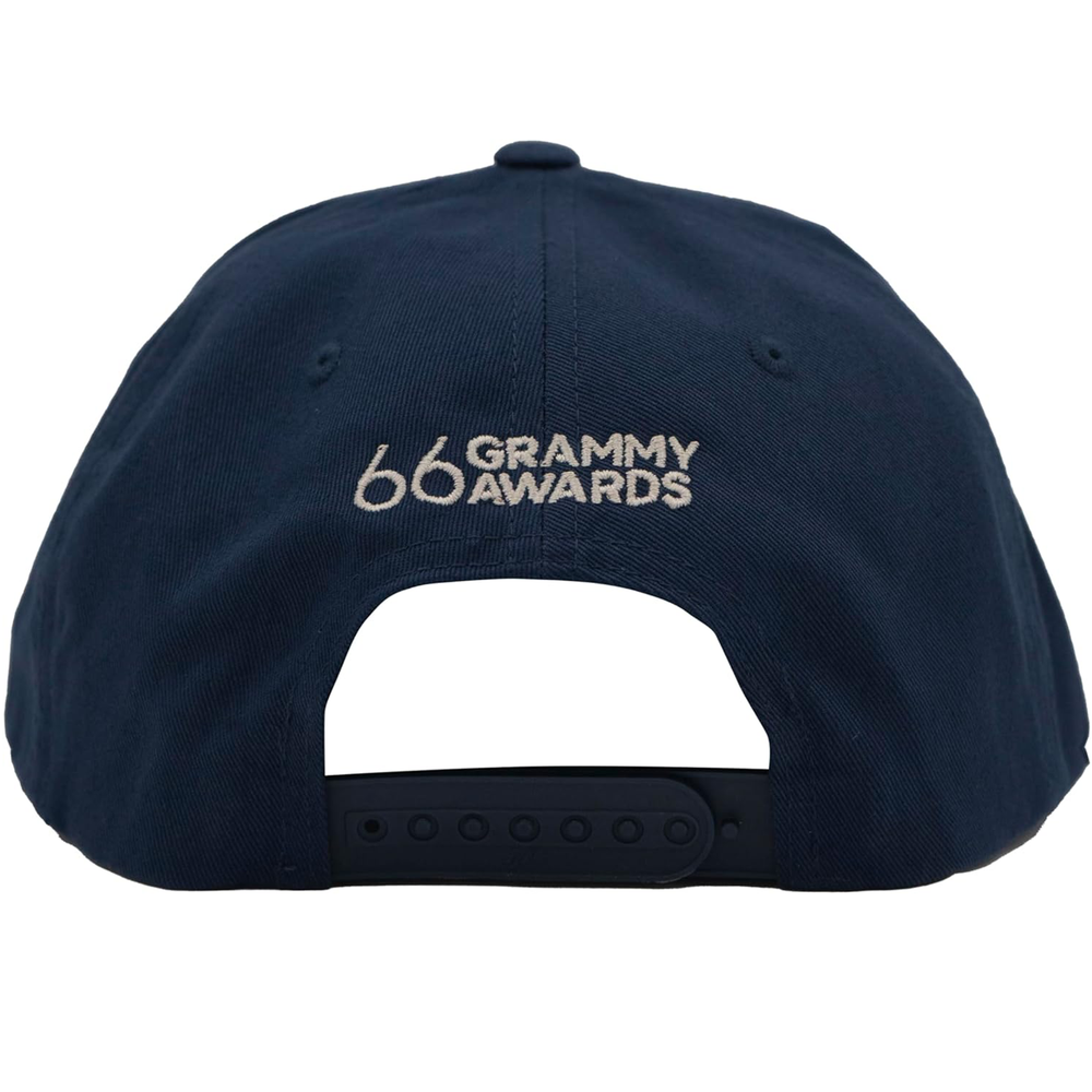 GRAMMY 66 - Navy Embroidered Cap