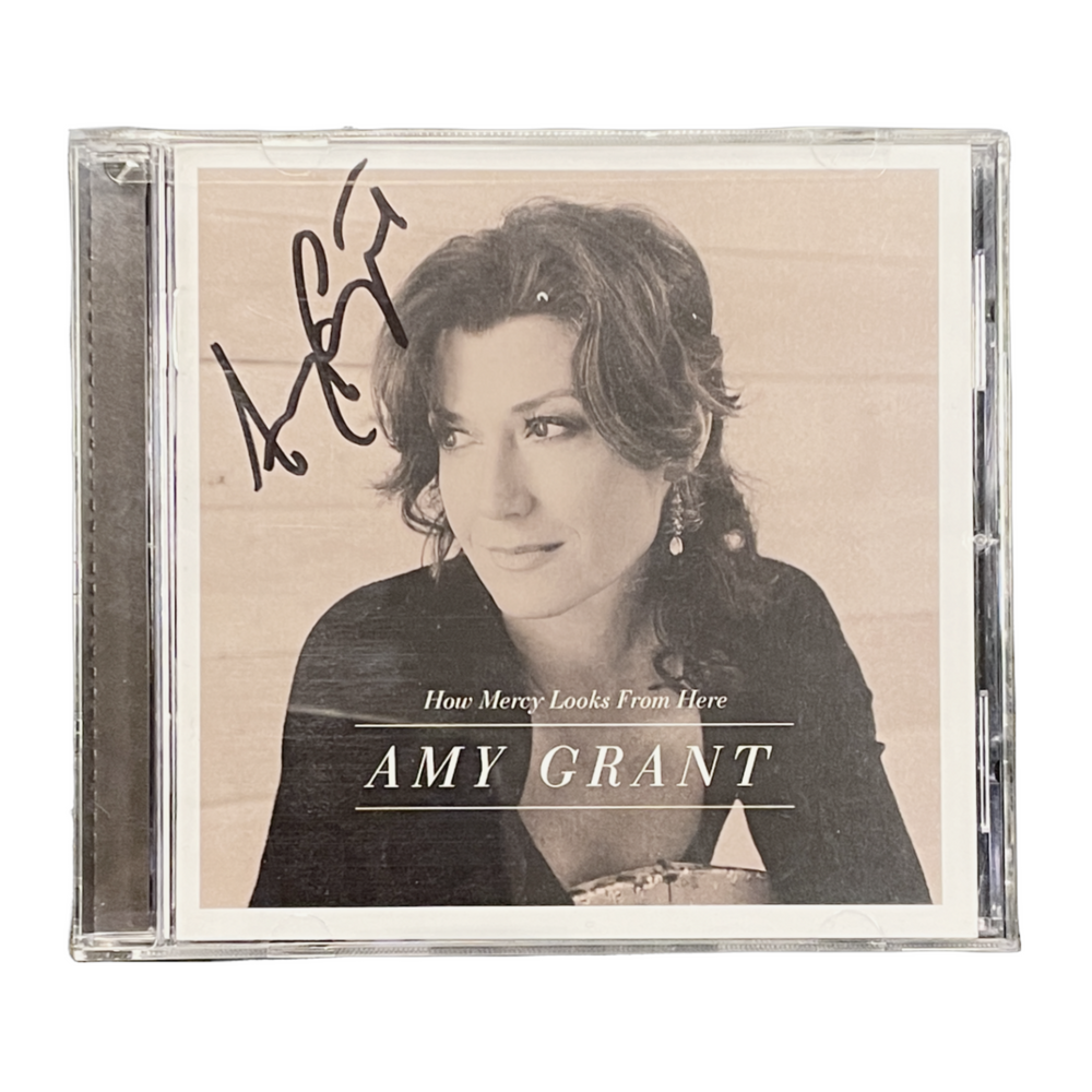 Amy Grant Signed CD - Howe Mercy Looks From Here
