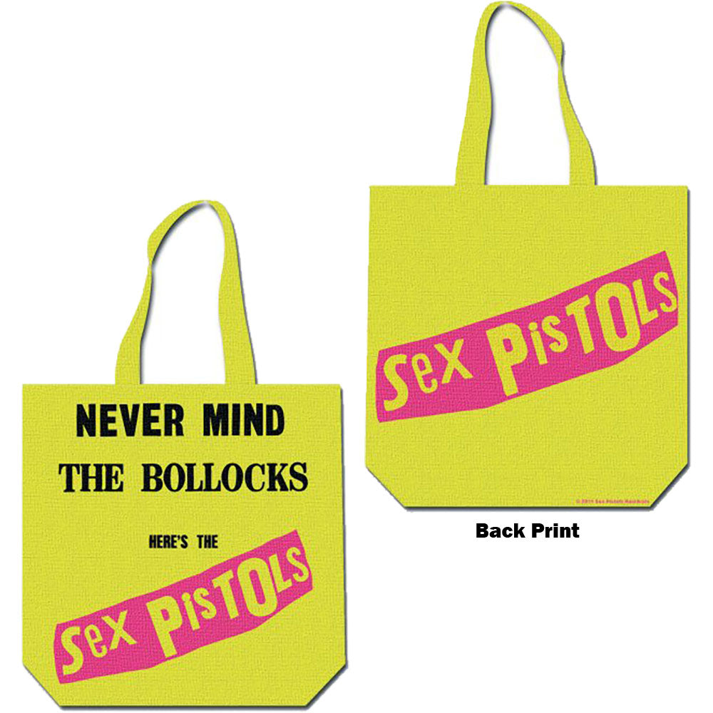 Sex Pistols Cotton Tote Bag: Never Mind the Bollocks