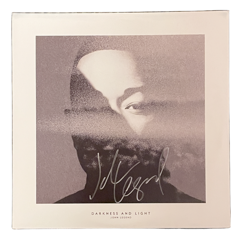 John Legend Signed Vinyl - Darkness and Light
