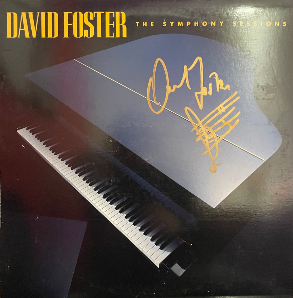 Signed - David FOSTER | LP | Symphony Sessions (1987)