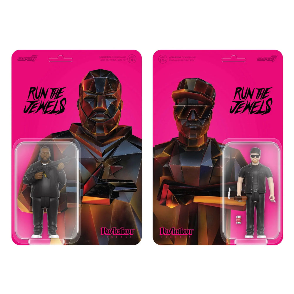 Run The Jewels Dangerous Killer Mike and El-P 3 3/4-Inch Reaction Figures