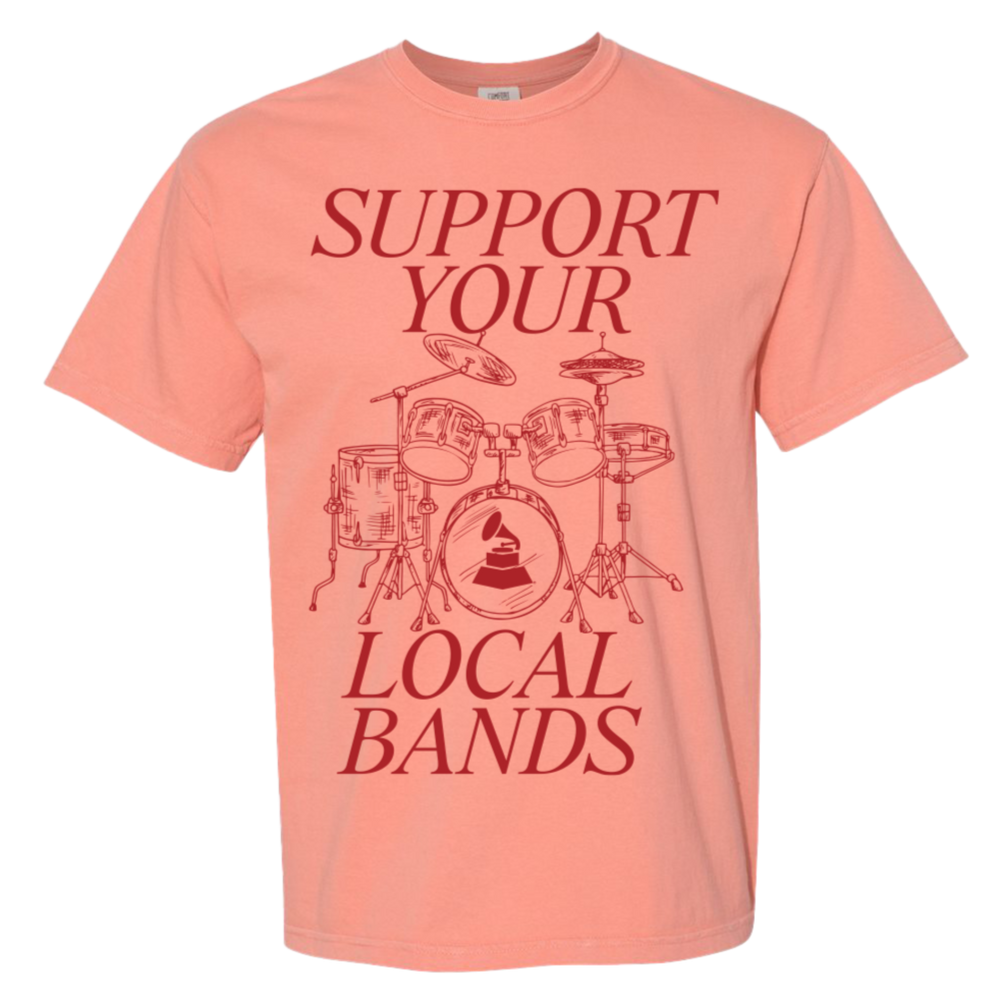 Support Your Local Bands Tee