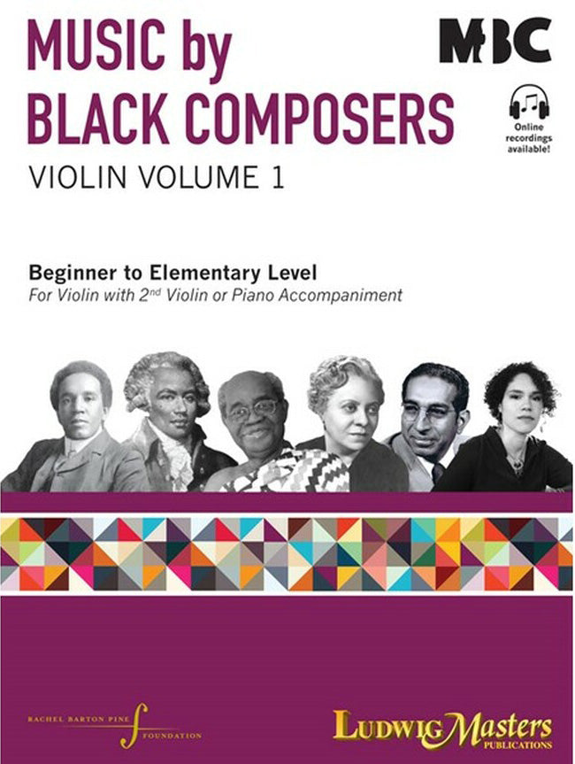 Music by Black Composers for Violin for Piano Accompaniment