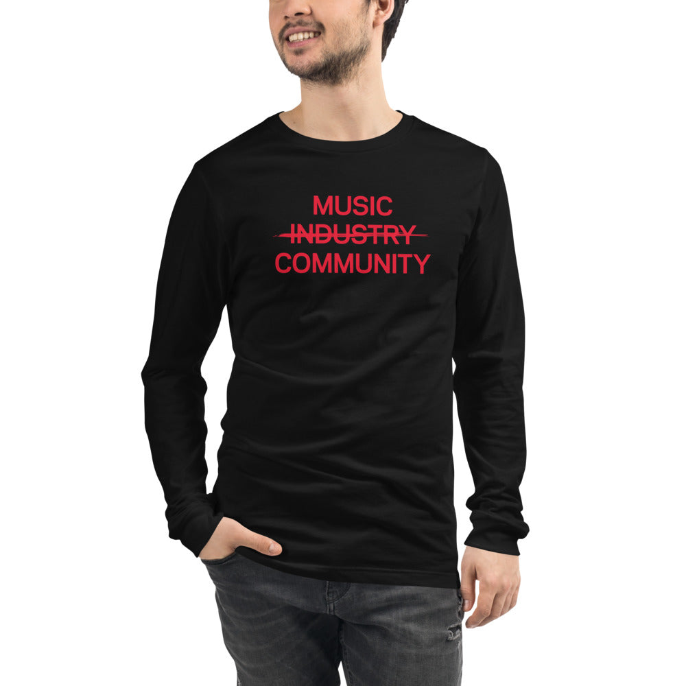 Long Sleeve Unisex T-Shirt - Music Community