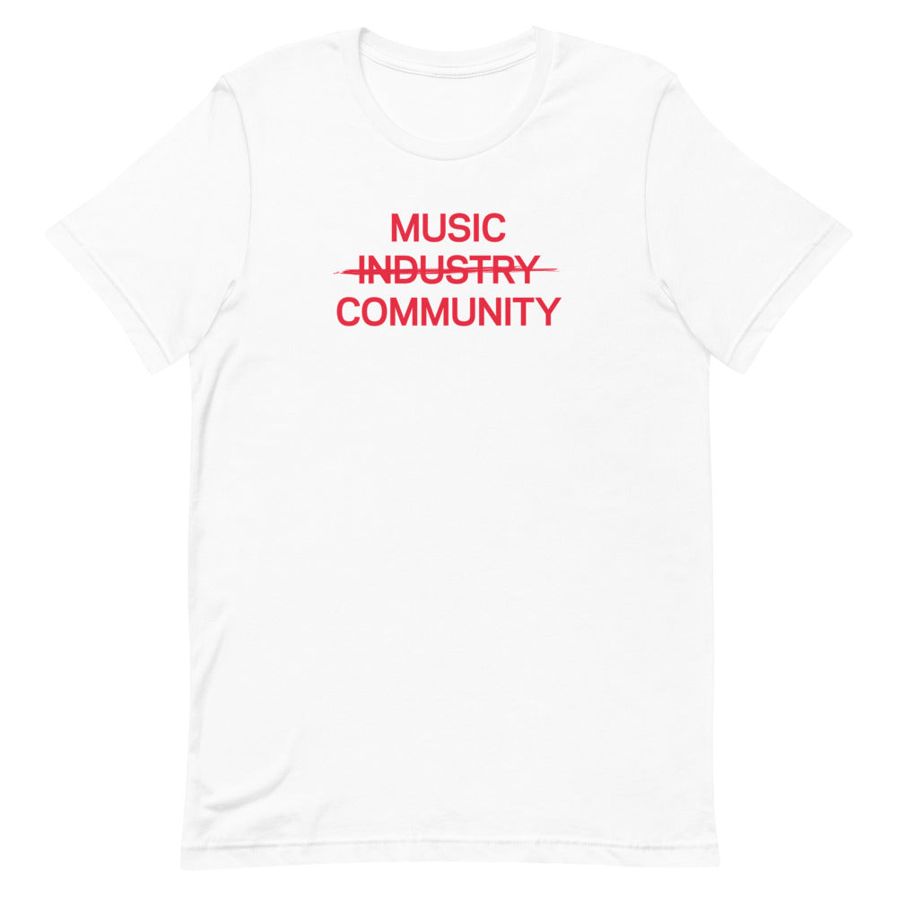 Short Sleeve Unisex T-Shirt - Music Community