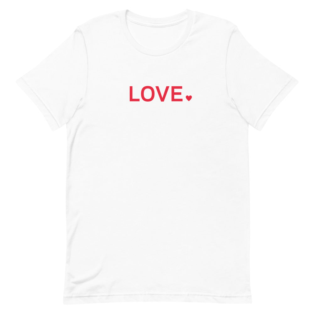 Short Sleeve Unisex T-Shirt - Love